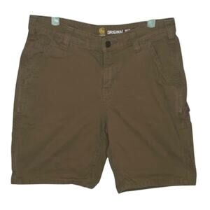 Carhartt carpenter shorts brown Womens Size 4 work wear cargo
